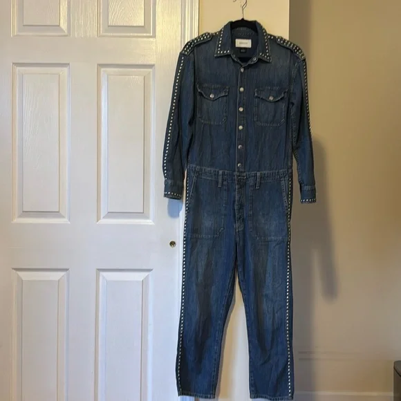 Current/Elliott denim jumpsuit